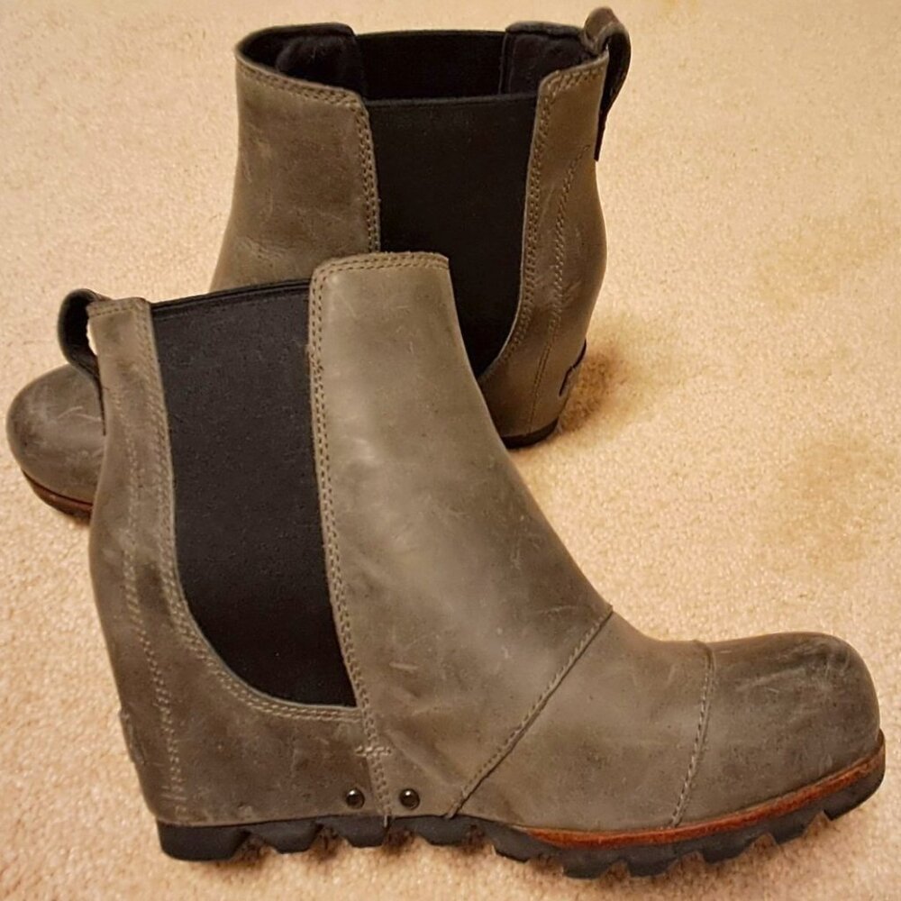 Joan of Arctic Chelsea Wedge Boots